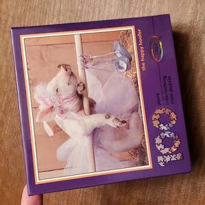 Vintage 100 Piece Puzzle Ballerina Pig Mini Puzzle New Unopened Game Puzzles